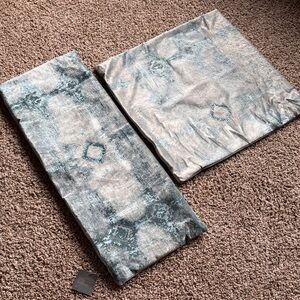 Restoration Hardware Velvet Oushak pillow covers